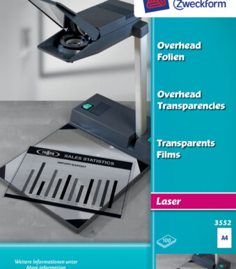 AVERY Zweckform Overhead projectie-folie, A4, helder