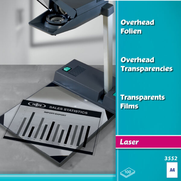 AVERY Zweckform Overhead projectie-folie, A4, helder