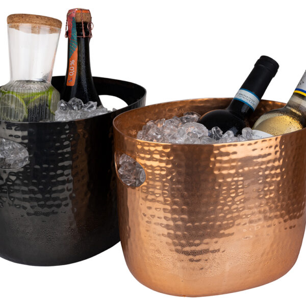 APS wijn-/ sektkoeler voor 1-2 flessen, koper