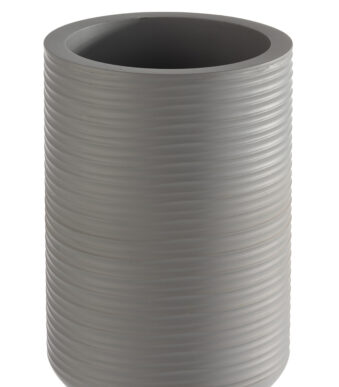 APS flessenkoeler ELEMENT, beton geribbeld, grijs