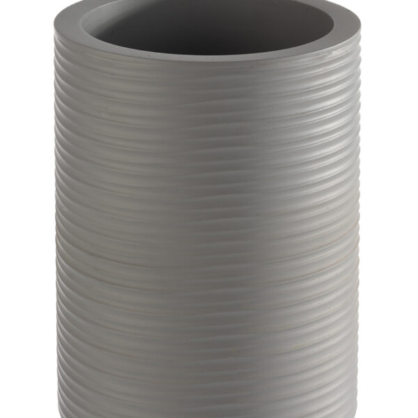 APS flessenkoeler ELEMENT, beton geribbeld, grijs