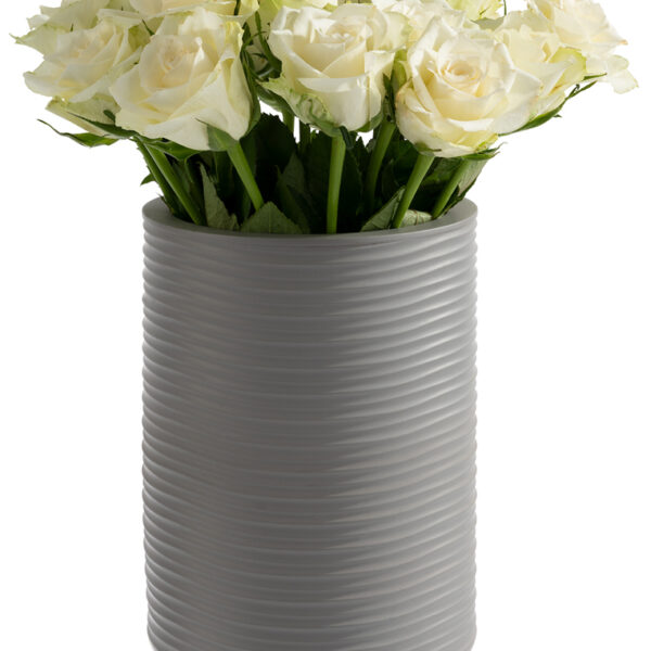 APS flessenkoeler ELEMENT, beton geribbeld, grijs