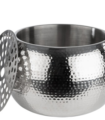 APS flessenkoeler BIG BOWL, roestvrij staal, zilver