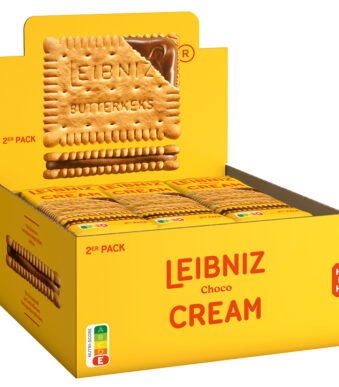 LEIBNIZ dubbel koekje 'Koekje Cream Choco', in display