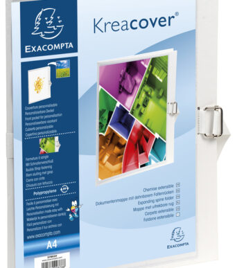 EXACOMPTA documentenmap Kreacover, DIN A4, wit