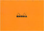 RHODIA schrijfblok no. 38, DIN A3+, geruit, oranje