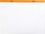 RHODIA schrijfblok no. 38, DIN A3+, geruit, oranje