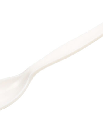 Esmeyer eierlepel, kunststof, lengte: 125 mm, wit