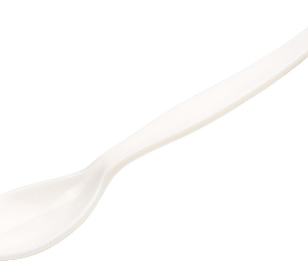 Esmeyer eierlepel, kunststof, lengte: 125 mm, wit