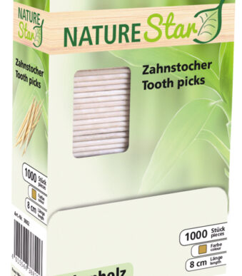 NATURE Star tandenstoker, hout, los