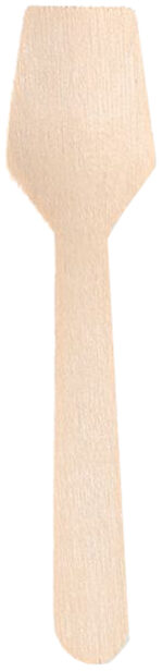 NATURE Star houten ijslepel, lengte: 96 mm, naturel, 100 stuks