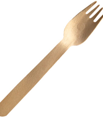 NATURE Star houten vorken, lengte: 160 mm