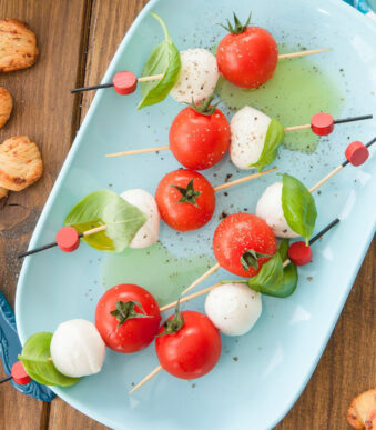 NATURE Star Fingerfood-spies Disc, van bamboe, lengte: 90 mm