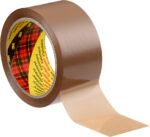 3M Scotch verpakkingstape/plakband 305, PP, 50 mm x 66 m, bruin