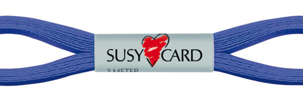SUSY CARD geschenklint 'Easy', 6 mm x 3 m, koningsblauw