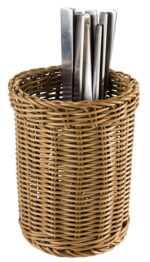 APS bestekmand ECONOMIC, diameter: 120 mm, bruin