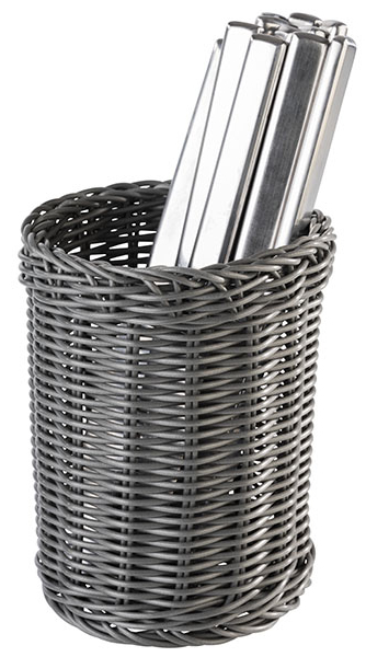 APS bestekmand ECONOMIC, diameter: 120 mm, grijs