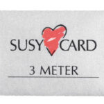 SUSY CARD geschenklint 'Dubbelsatijn', 25 mm x 3 m, roze