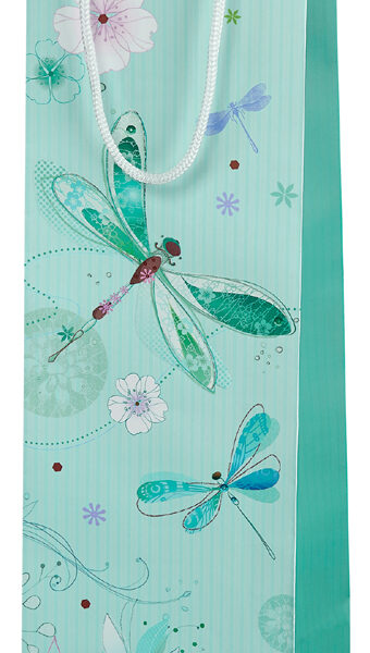 SUSY CARD flessenzak 'Dragonfly', voor 1 fles