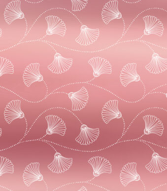 SUSY CARD geschenkpapier 'Blooming rosé', op rol