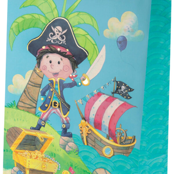 SUSY CARD geschenktas 'Little Pirate'