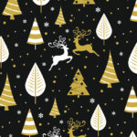 SUSY CARD Kerst-geschenkpapier 'Xmas night'