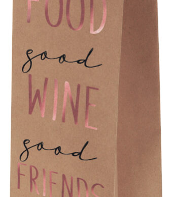 SUSY CARD flessenzak 'Good Wine', voor 1 fles