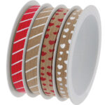 SUSY CARD geschenklint multispoel 'Malta-Mix rood'