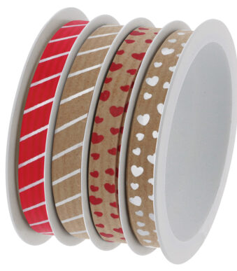 SUSY CARD geschenklint multispoel 'Malta-Mix rood'