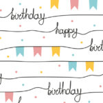 SUSY CARD inpakpapier / cadeaupapier 'Partyslingers', op rol