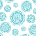 SUSY CARD inpakpapier / cadeaupapier 'Lana petrol', op rol