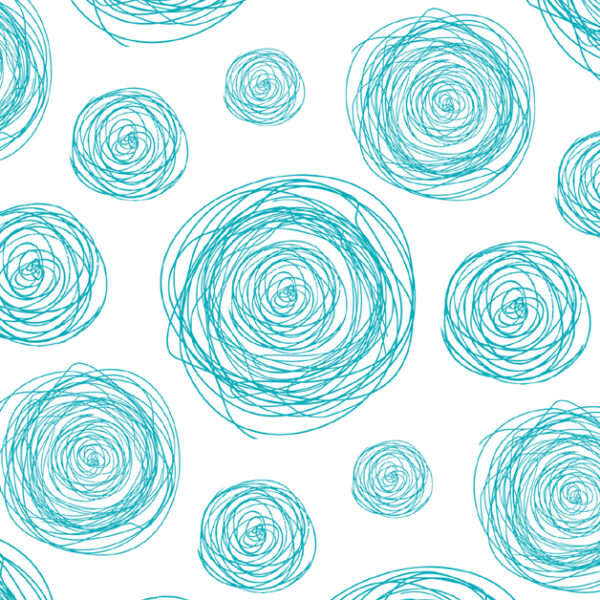 SUSY CARD inpakpapier / cadeaupapier 'Lana petrol', op rol