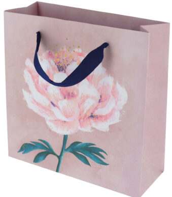 SUSY CARD geschenktas 'Swan lake flower'