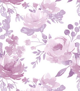 SUSY CARD inpakpapier / cadeaupapier 'Aquarel Rozen', op rol