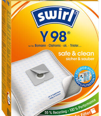 swirl stofzuigerzakken Y 98, met MicroporPlus-filter