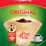 Melitta aroma-koffiefilter ´102´, natuurbruin