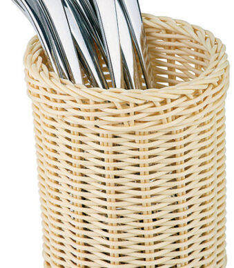 APS bestekmand ECONOMIC, diameter: 120 mm, lichtbeige