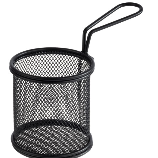 APS serveer-frituurmandje SNACKHOLDER, 90 mm, zwart