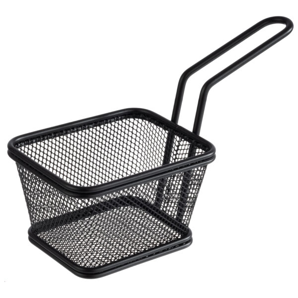 APS serveer-frituurmandje SNACKHOLDER, 100 x 85 mm, zwart