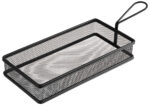 APS serveer-frituurmandje SNACKHOLDER, 260 x 130 mm, zwart