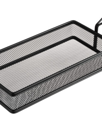 APS serveer-frituurmandje SNACKHOLDER, 260 x 130 mm, zwart