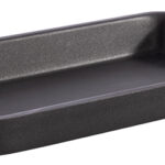 APS serveerblad LEVANTE, (B)265 x (D)160 mm, grijszwart