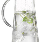 Esmeyer glazen karaf FARO, met greep, 1,7 liter