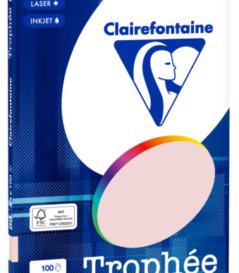 Clairefontaine universeel papier Trophee, A4, 80 g/ m², pastel kleuren, 100 vel