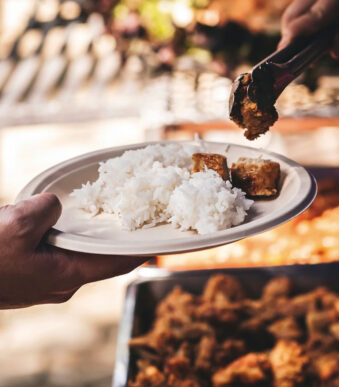 NATURE Star suikerriet-bord, rond, 153 mm