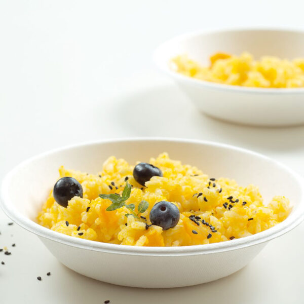 NATURE Star suikerriet-schaal, rond, 250 ml