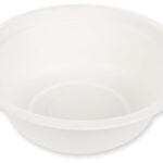 NATURE Star suikerriet-schaal, rond, 500 ml, wit