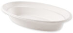 NATURE Star suikerriet-schaal, ovaal, 680 ml, wit