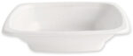 NATURE Star suikerriet-schaal, vierkant, 400 ml, wit