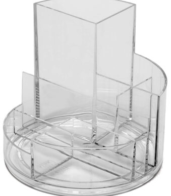 MAUL multi-pennenbakje MAULrondbox, diam.: 140 mm, glashelder